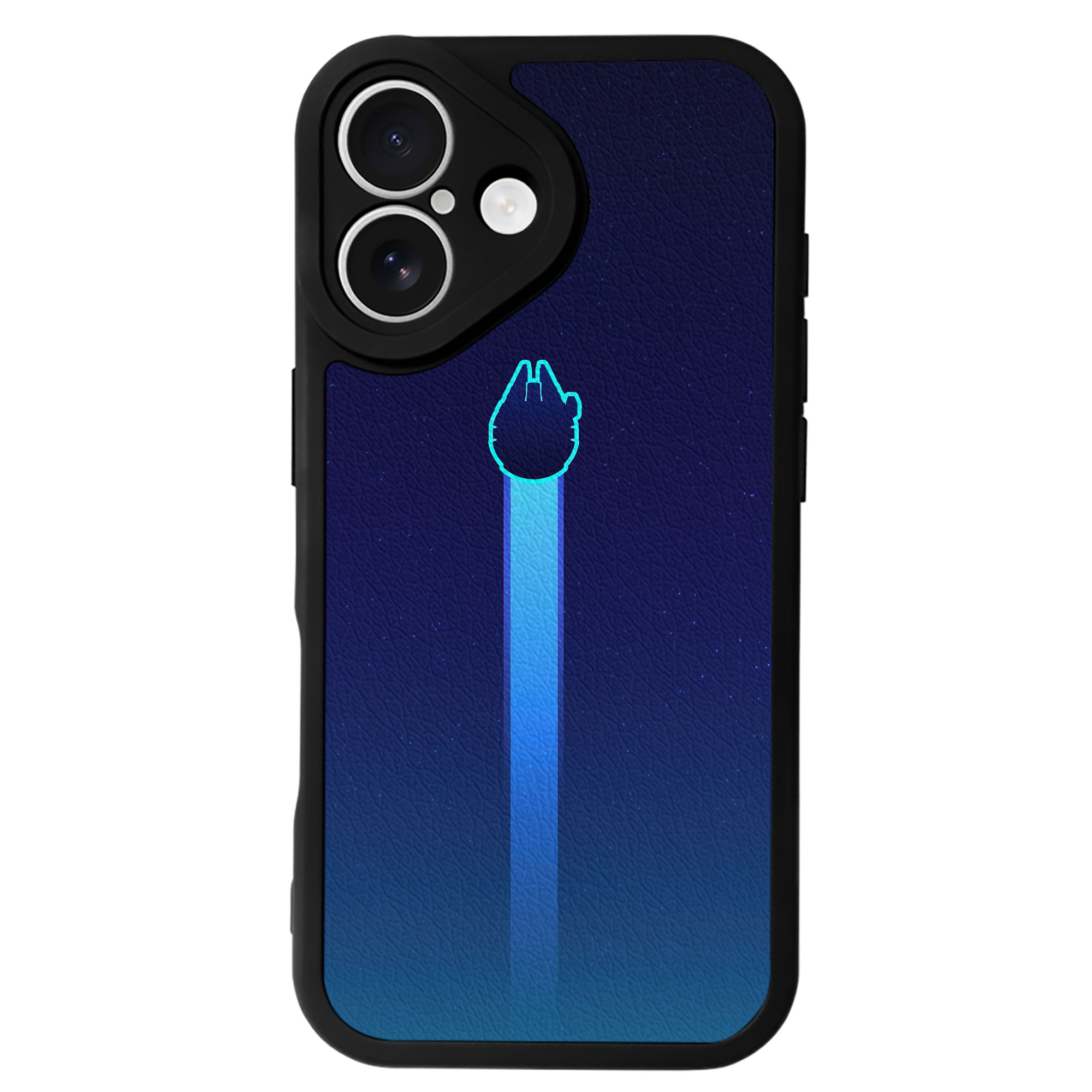 （画像用） スター・ウォーズ Star Wars 【iPhone 16シリーズ対応】シリコンスマホケース（レザー調） 材質：シリコン